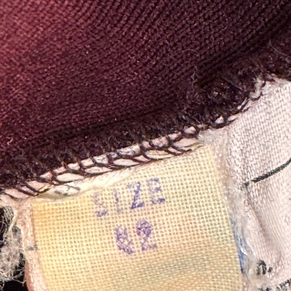 VTG Miss Accent Act III Velvet Blazer Jacket Burgundy Maroon Gold Rope Trim - Picture 4 of 10